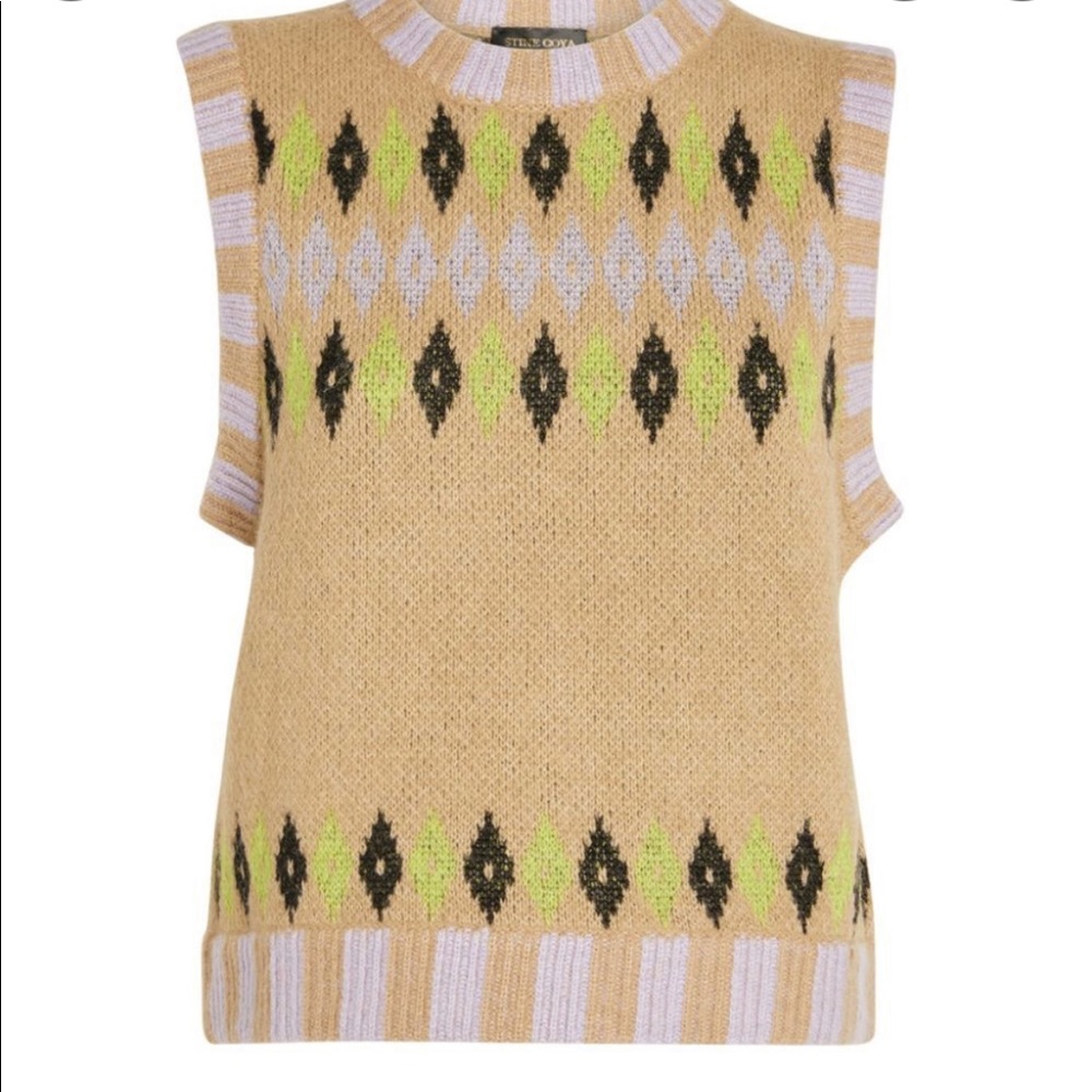 Stine Goya knit sweater vest size small